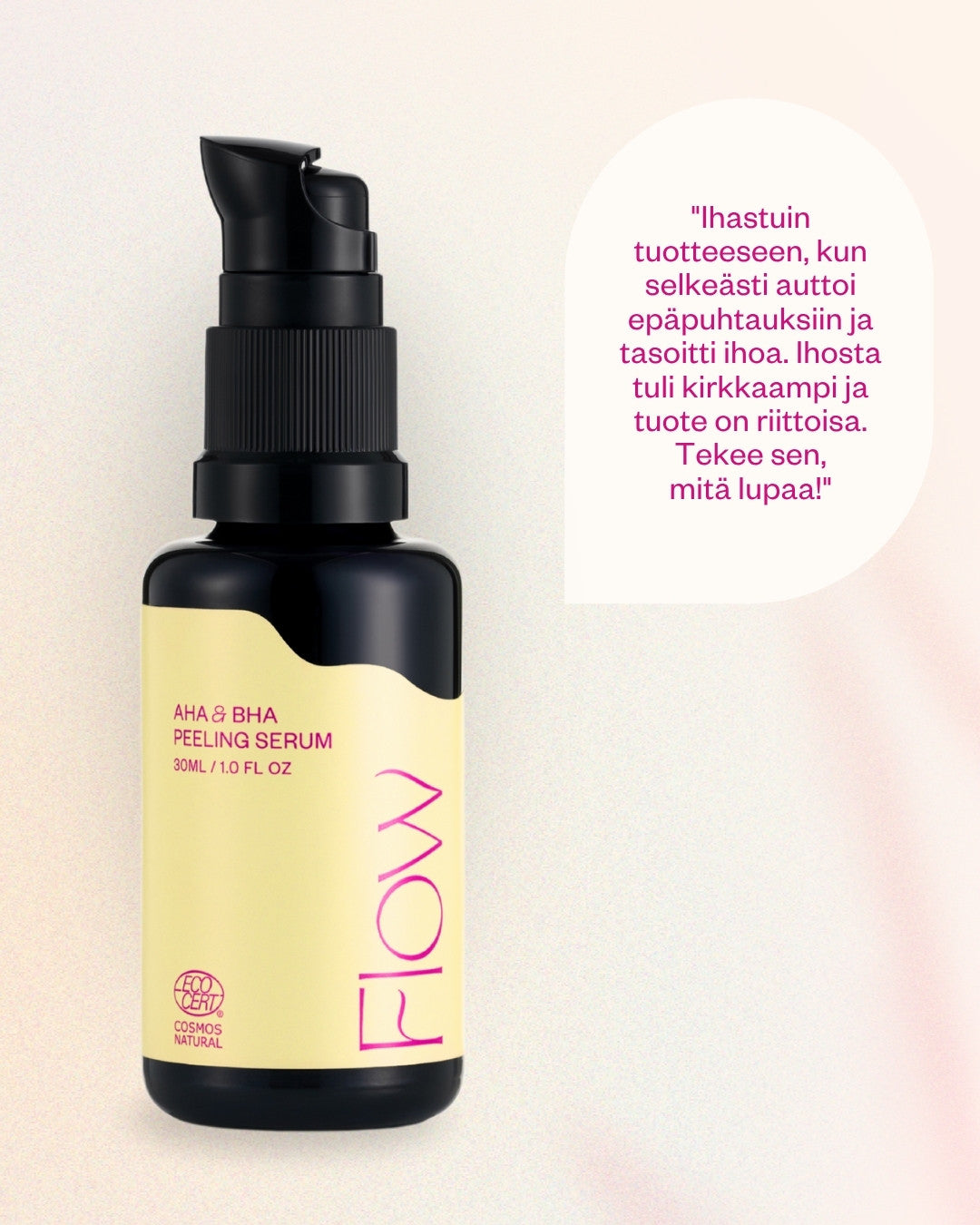 AHA & BHA Peeling Serum kuoriva ja kirkastava yöseerumi