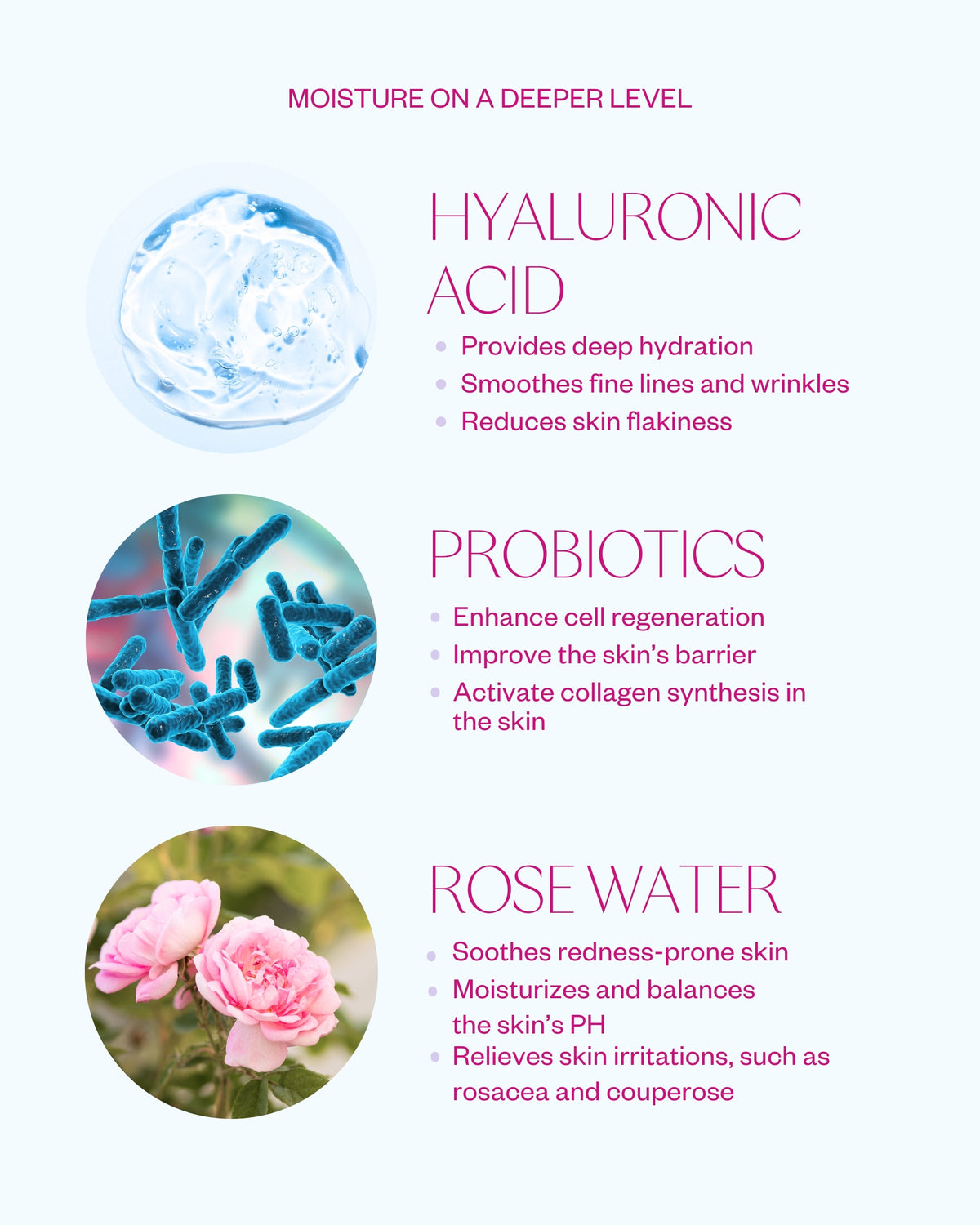 Hyaluron & Probiotics Serum deeply moisturizing hyaluronic acid serum Cosmos Organic